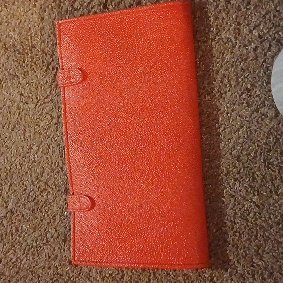 Kendra Scott Red Pebble Leather Jewelry Travel Case - Picture 7 of 16